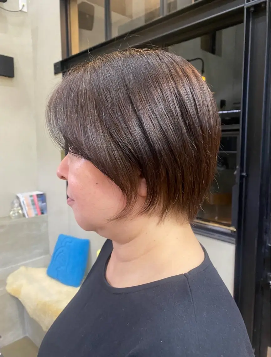ショート ショートヘア cyan hinaのヘアスタイル