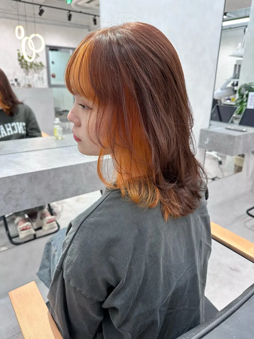 セミロング 💎lino _by _ACNE💎 🧸のヘアスタイル