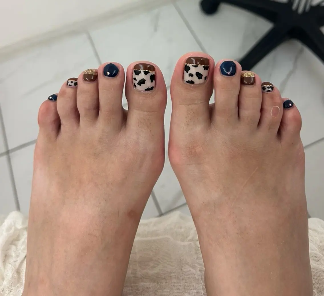 ネイル フットネイル フットネイル LUCULIA 三田のネイルデザイン