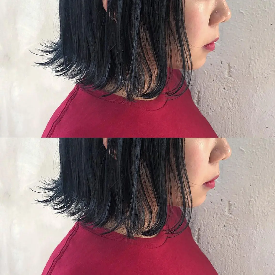 ショート カラー 切りっぱなしボブ ボブ ヘアカラー トリートメント せこぐち まいのヘアスタイル