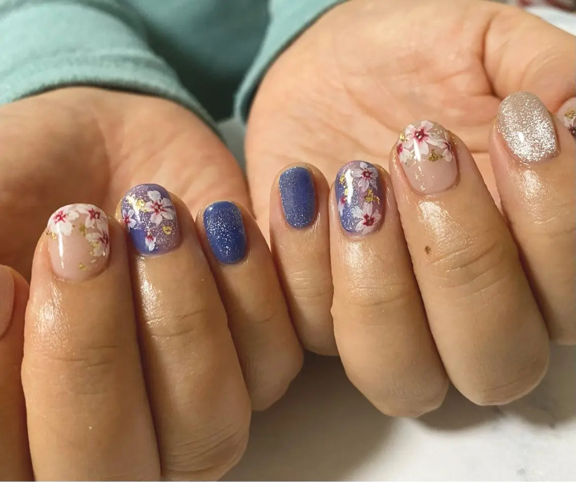 ネイル 桜ネイル N.design mineのネイルデザイン