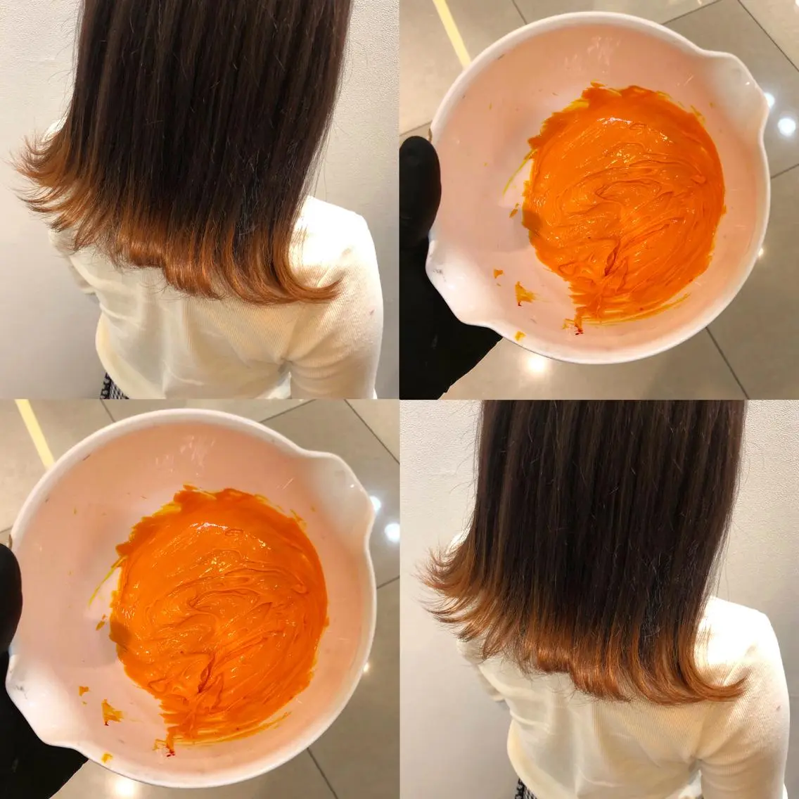 セミロング 青木 りおのヘアスタイル