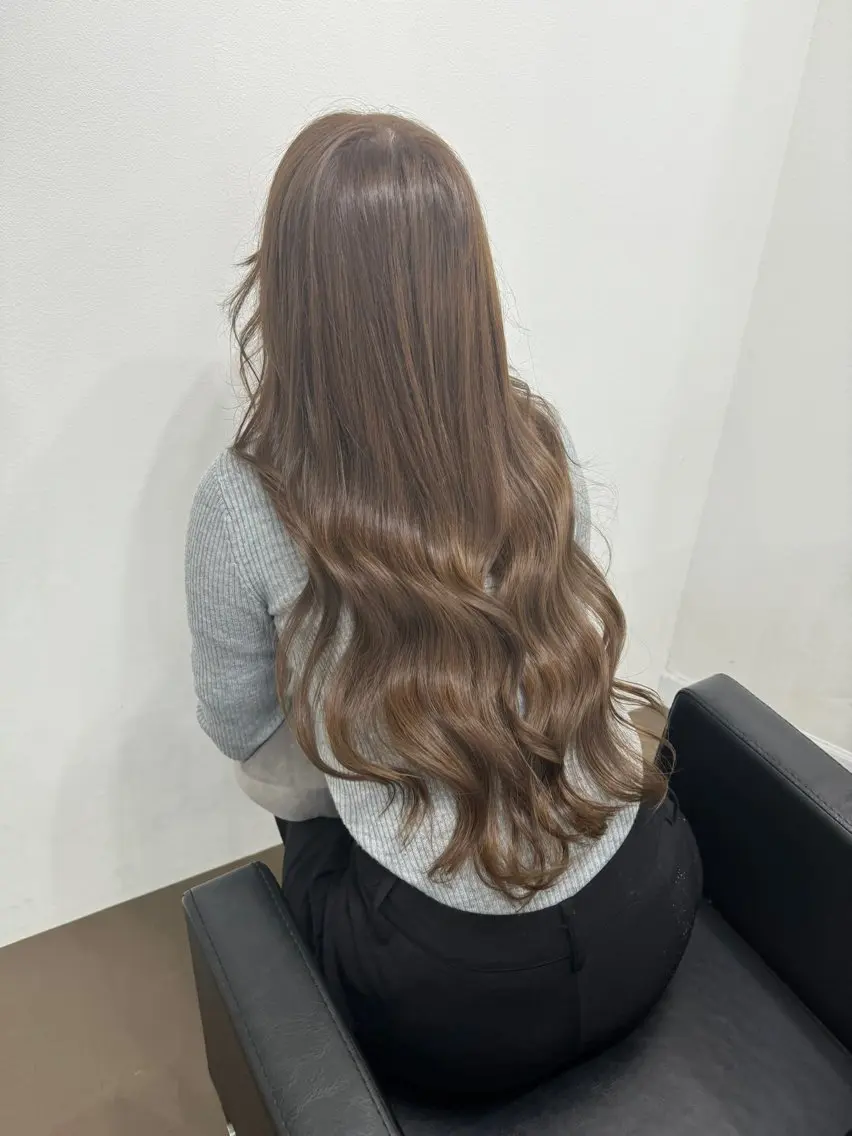 ロング 【ioe岡本】🐶 向井歩のヘアスタイル