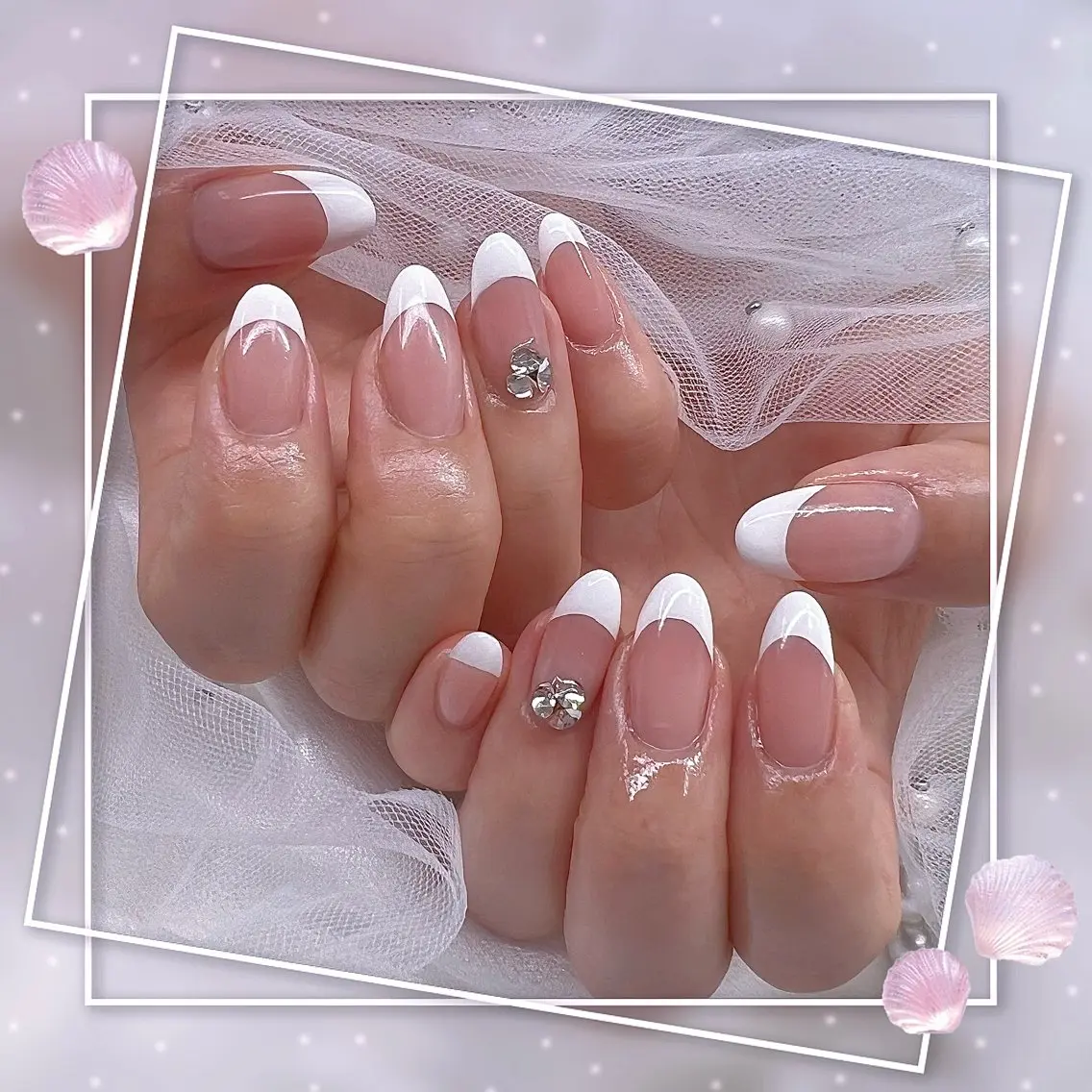 ネイル グラデーション マグネットネイル ピンク ワンホンネイル ハンドネイル Chill Nailsalonのネイルデザイン