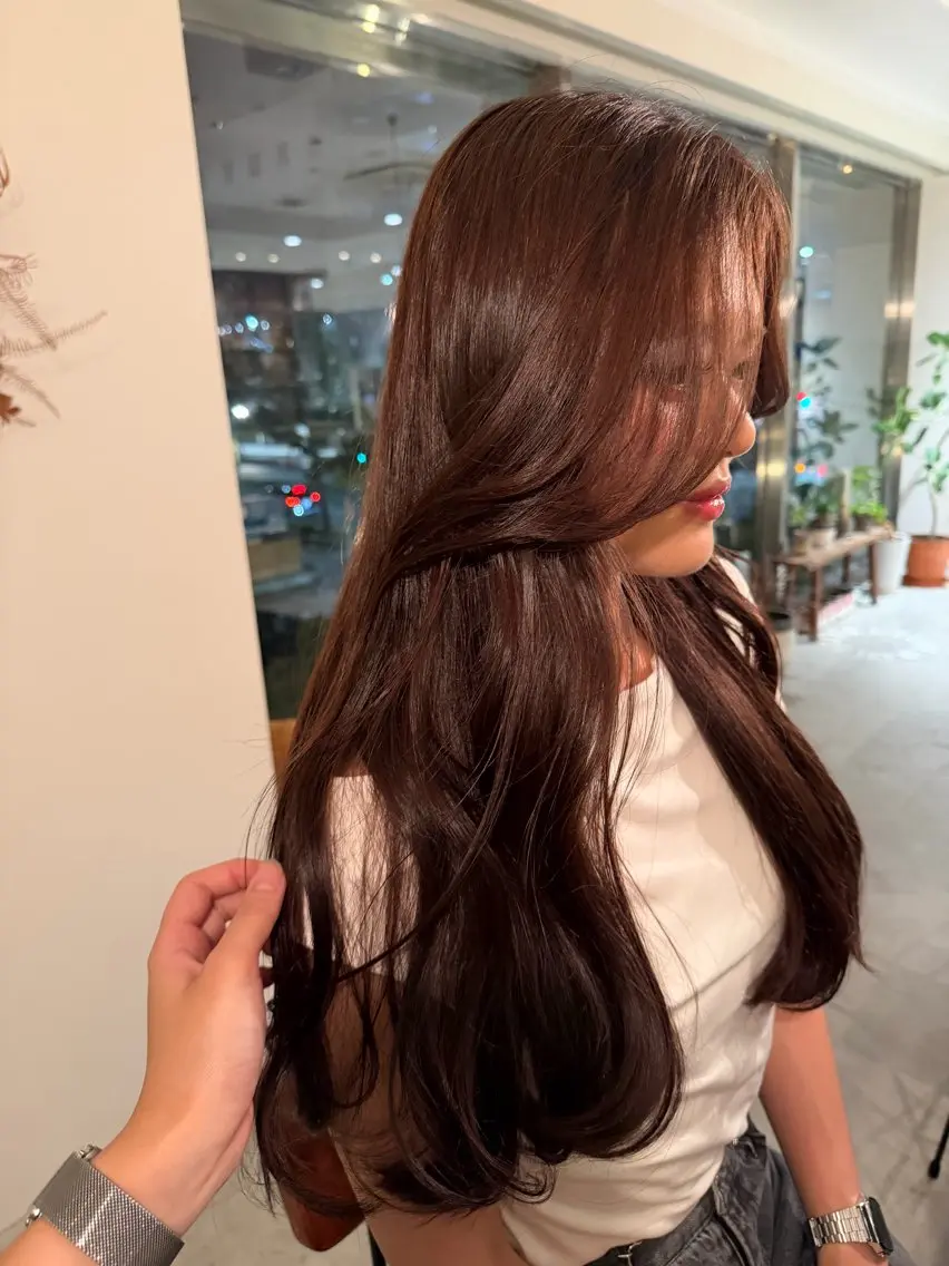ロング カラー Dreap natsukiのヘアスタイル