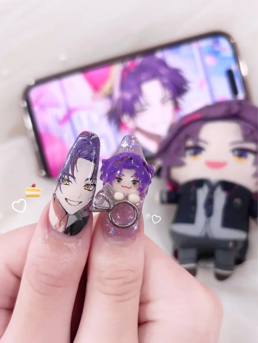 ネイル ハンドネイル ️🫧みつき/ 渋谷/痛ネイル️🫧のネイルデザイン