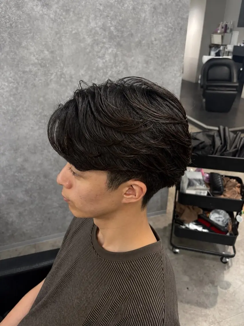 パーマ メンズ カット パーマ 🌱立川【縮毛矯正】 璃音🌱のヘアスタイル