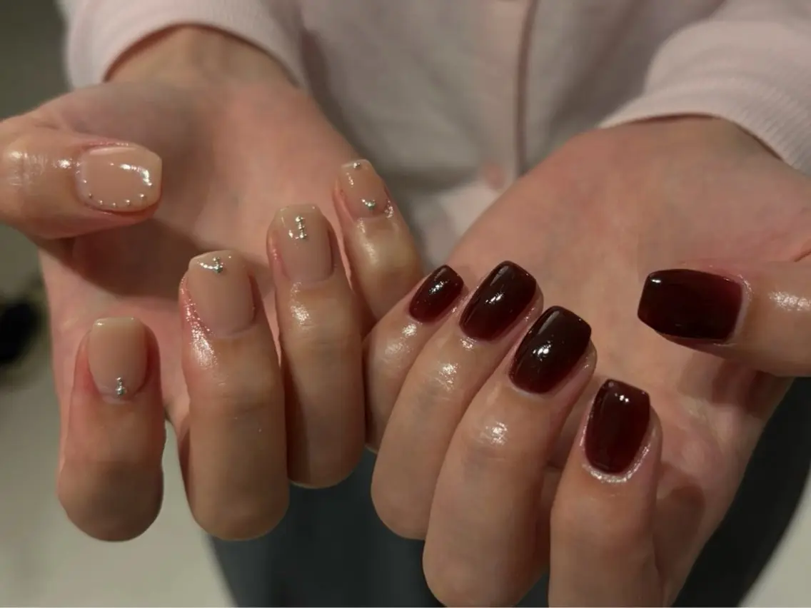 ネイル ハンドネイル yomu nail yuumiのネイルデザイン
