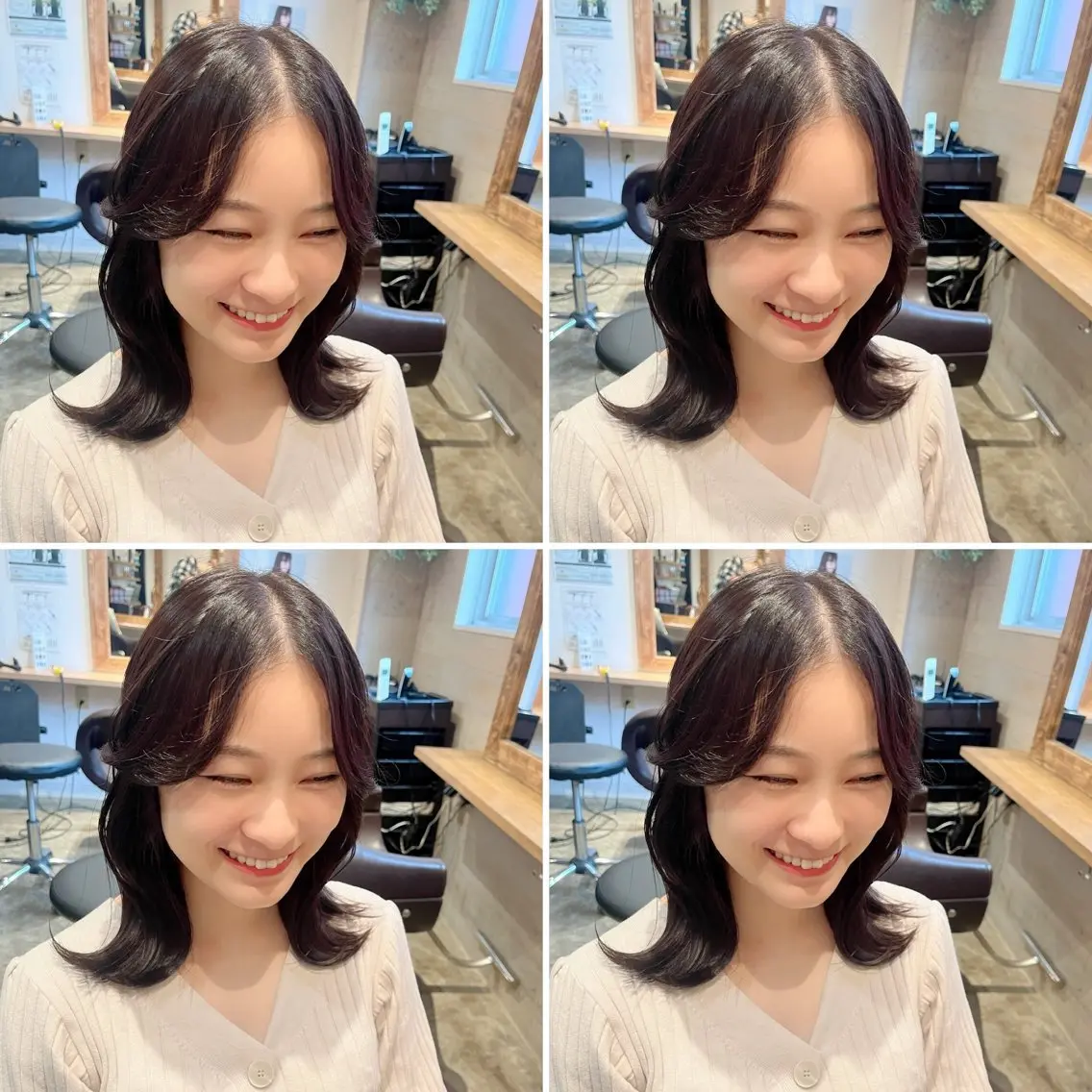 セミロング カラー カット ヘアカラー トリートメント ヘアセット メンズパーマ特化 望月謙二郎のヘアスタイル