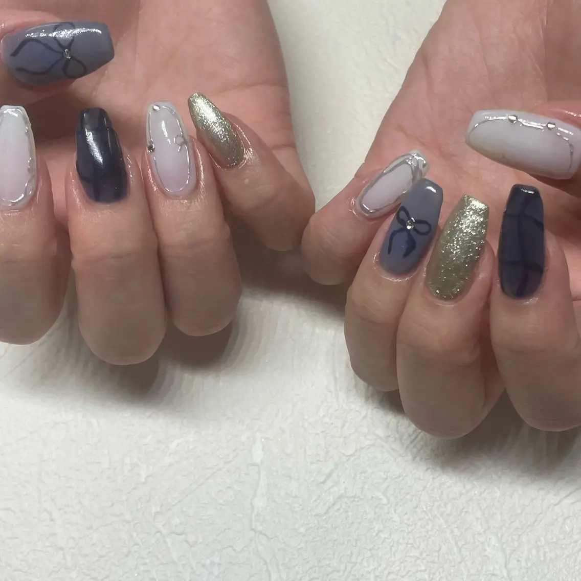 ネイル ハンドネイル 💖𝓜𝓲𝓸 /6月予約受付中💖のネイルデザイン