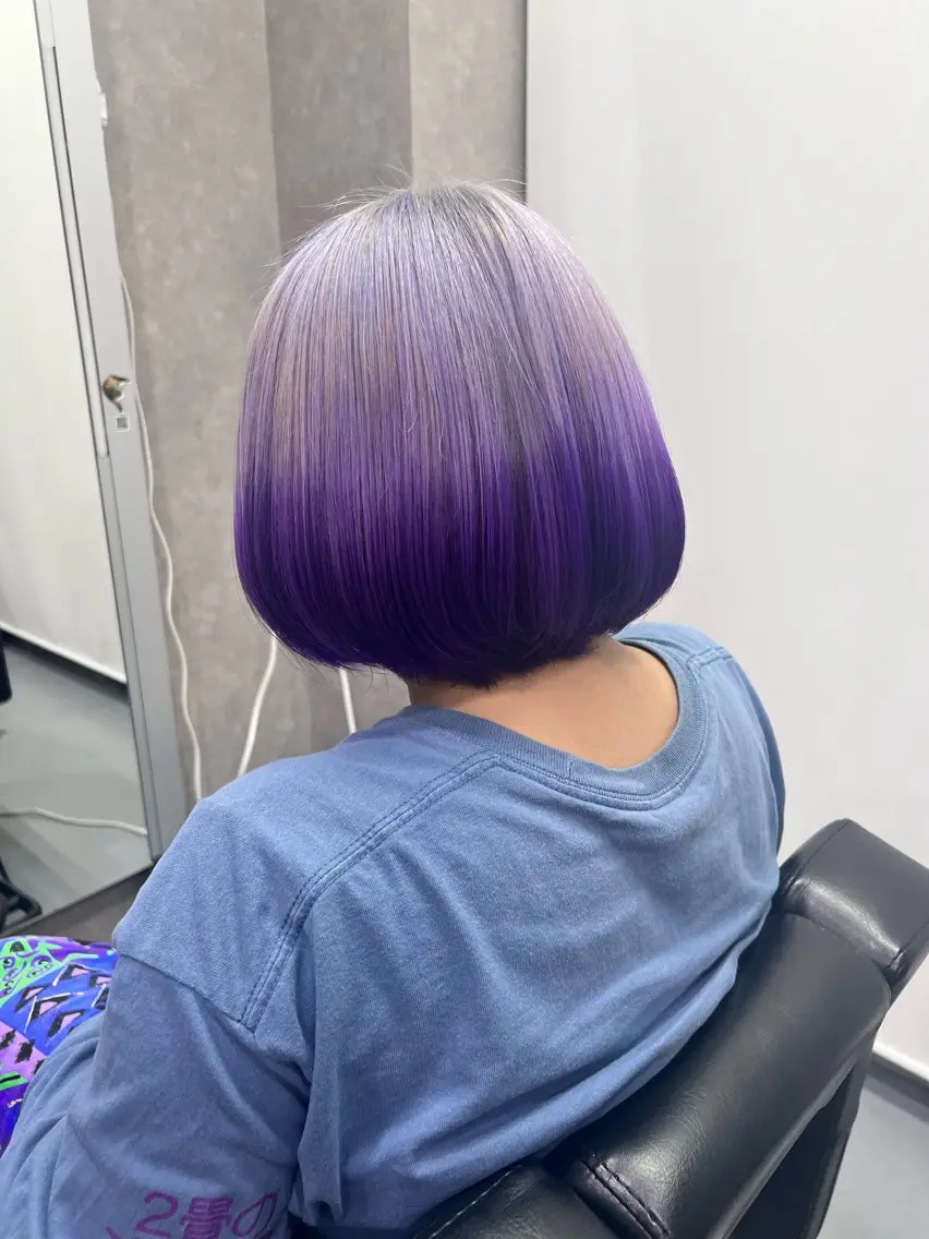 ケアブリーチ２回+カット+クイックトリートメントの写真