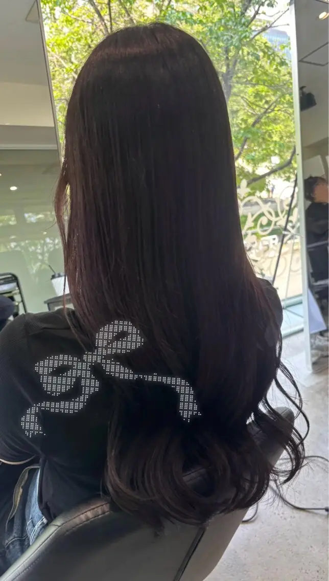 ロング ヘアカラー トリートメント 札幌 Nanami 🪽‪のヘアスタイル