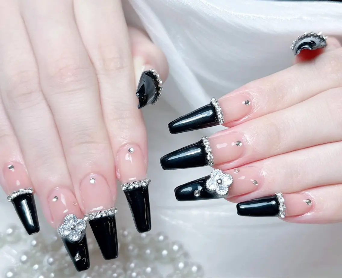 ネイル ハンドネイル M🌷nail 長さだし専門店のネイルデザイン