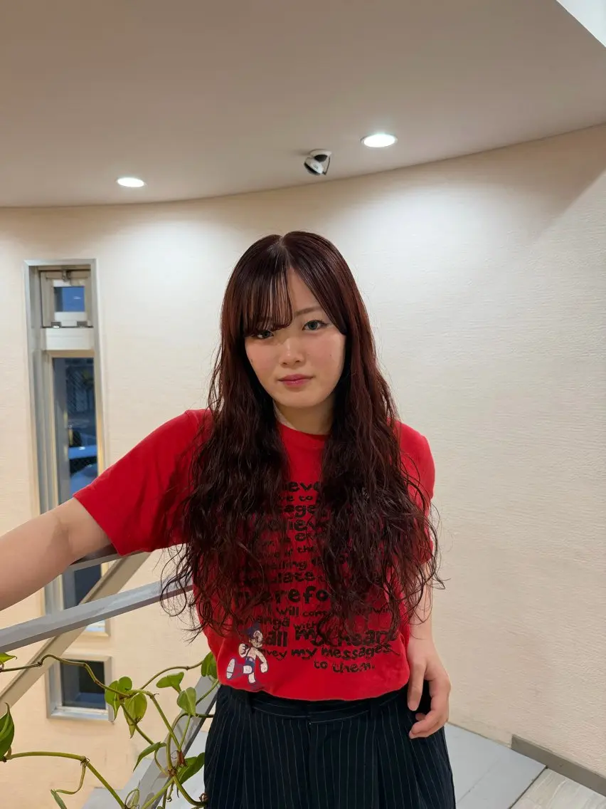 カラー ヘアカラー 服部 乃愛のヘアスタイル