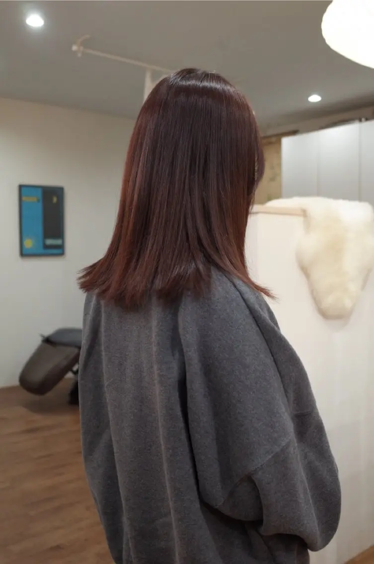 セミロング ヘアカラー Itsuki モデル募集中♩のヘアスタイル