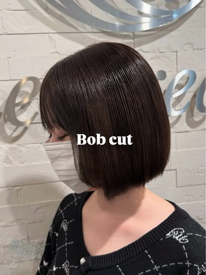 ショート ボブ カット 🫧透明感&暖色系 color/沙綾🧸のヘアスタイル