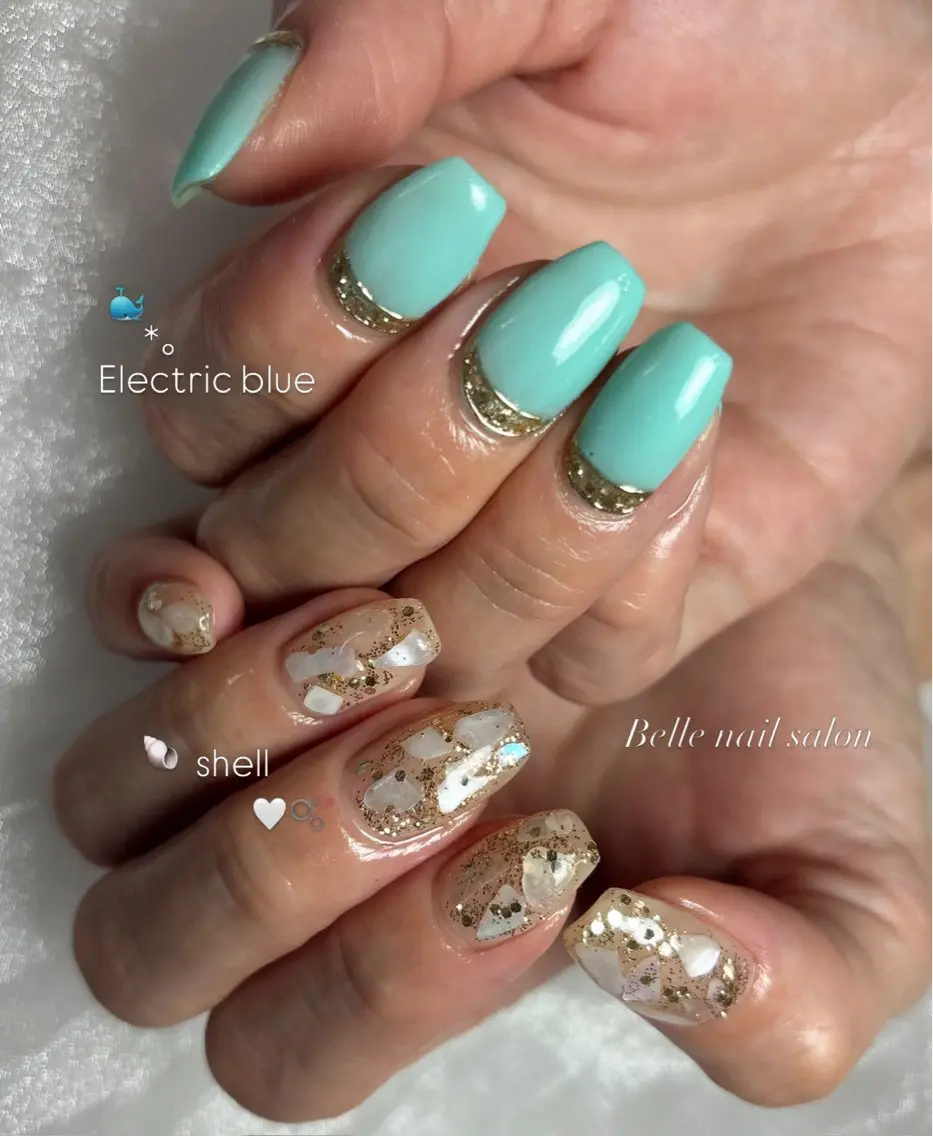 ミディアム ハンドネイル Belle nail salonのネイルデザイン