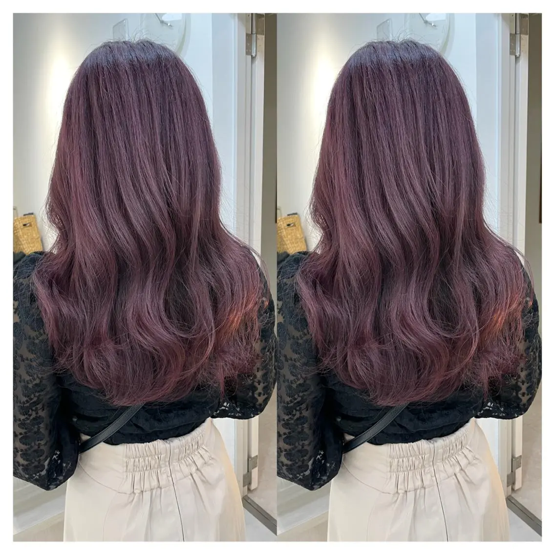 ロング カラー ヘアカラー トリートメント 村山 茉衣のヘアスタイル