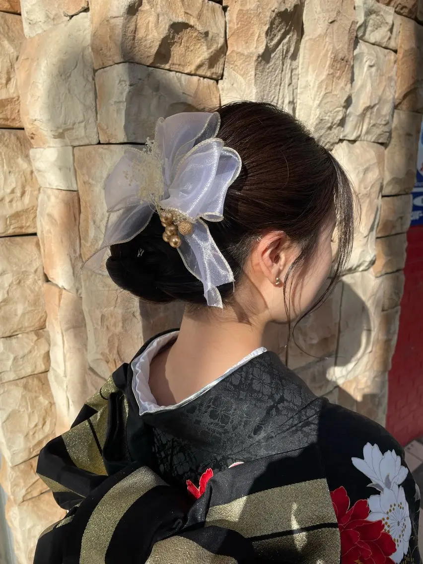 ヘアアレンジ ヘアセット 髪質改善・白髪ぼかし /お悩み対応カラーのヘアスタイル