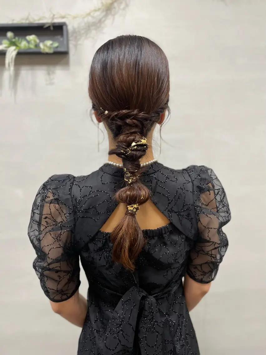 ヘアアレンジ Sallam Maenakaのヘアスタイル