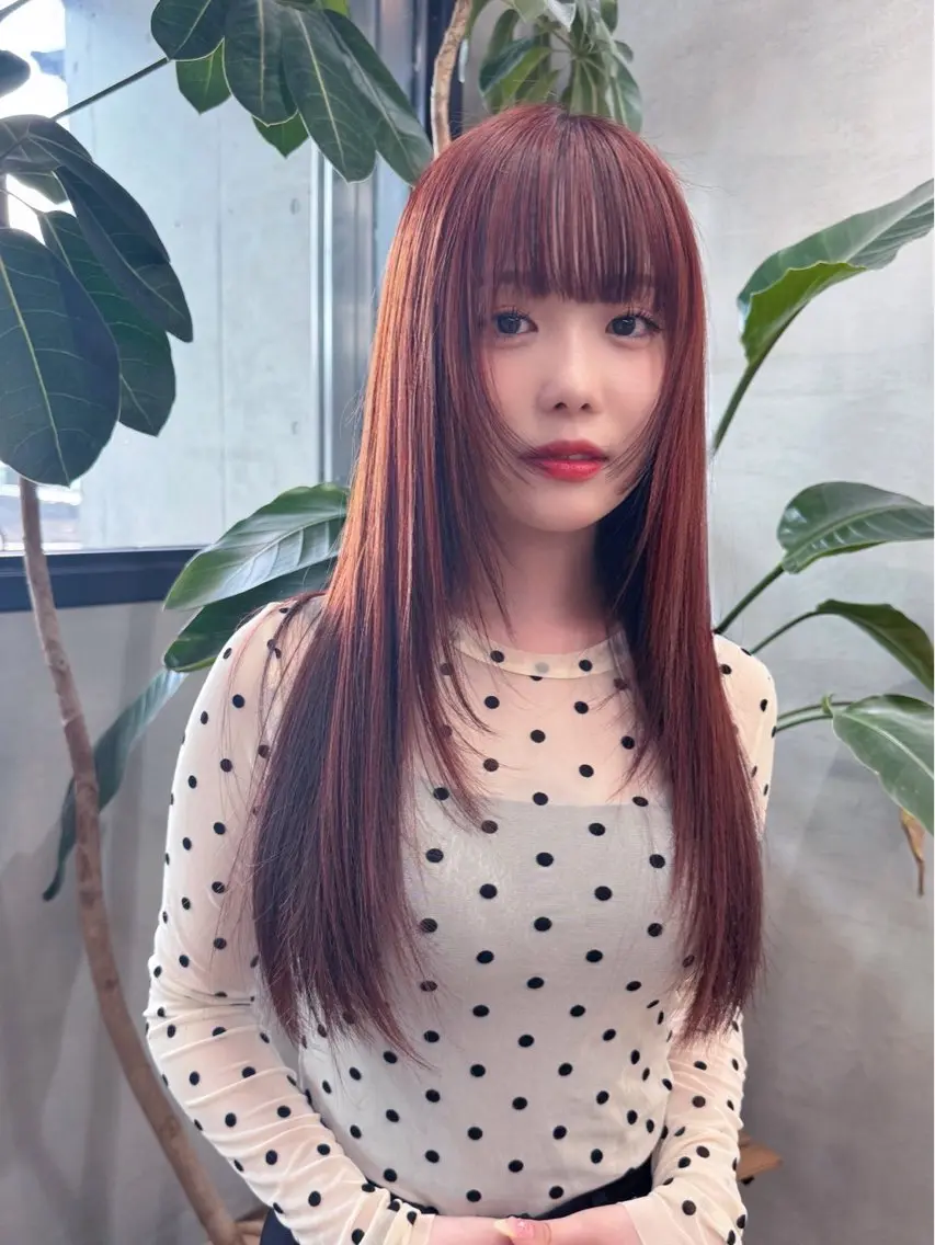 カラー ヘアカラー トリートメント Anna / TWINのヘアスタイル