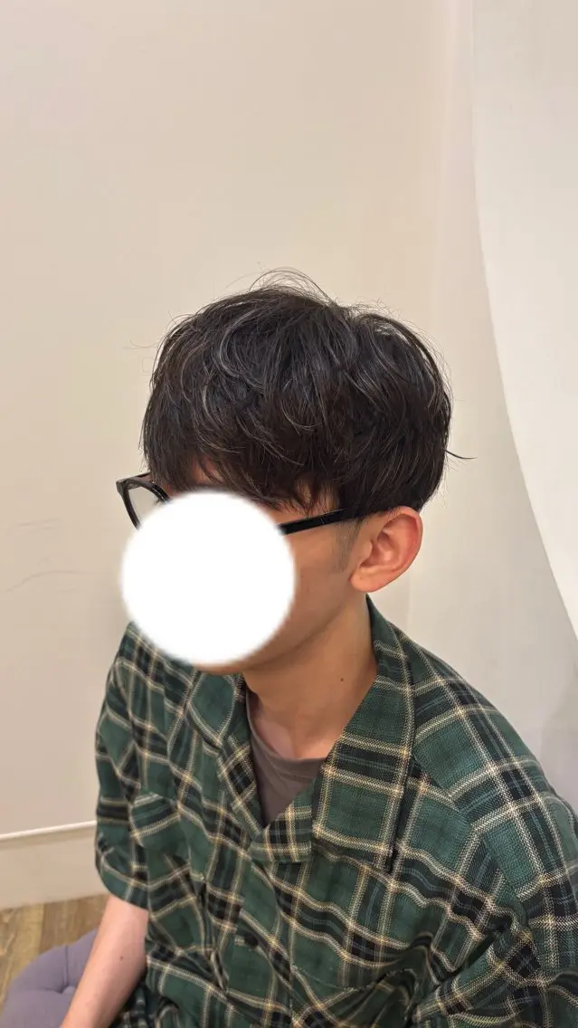 メンズ メンズメッシュ MAHAE 中司のヘアスタイル