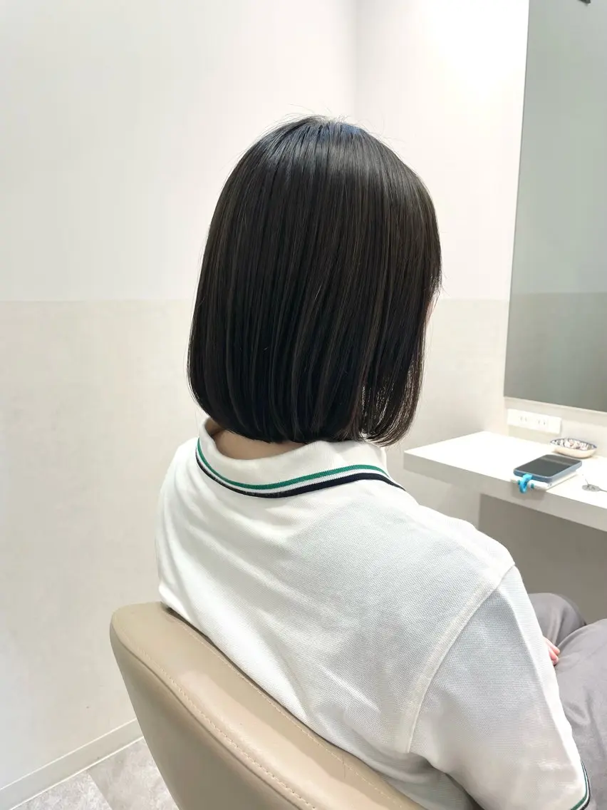 【髪質改善】　酸性ストレート・トリートメントの写真