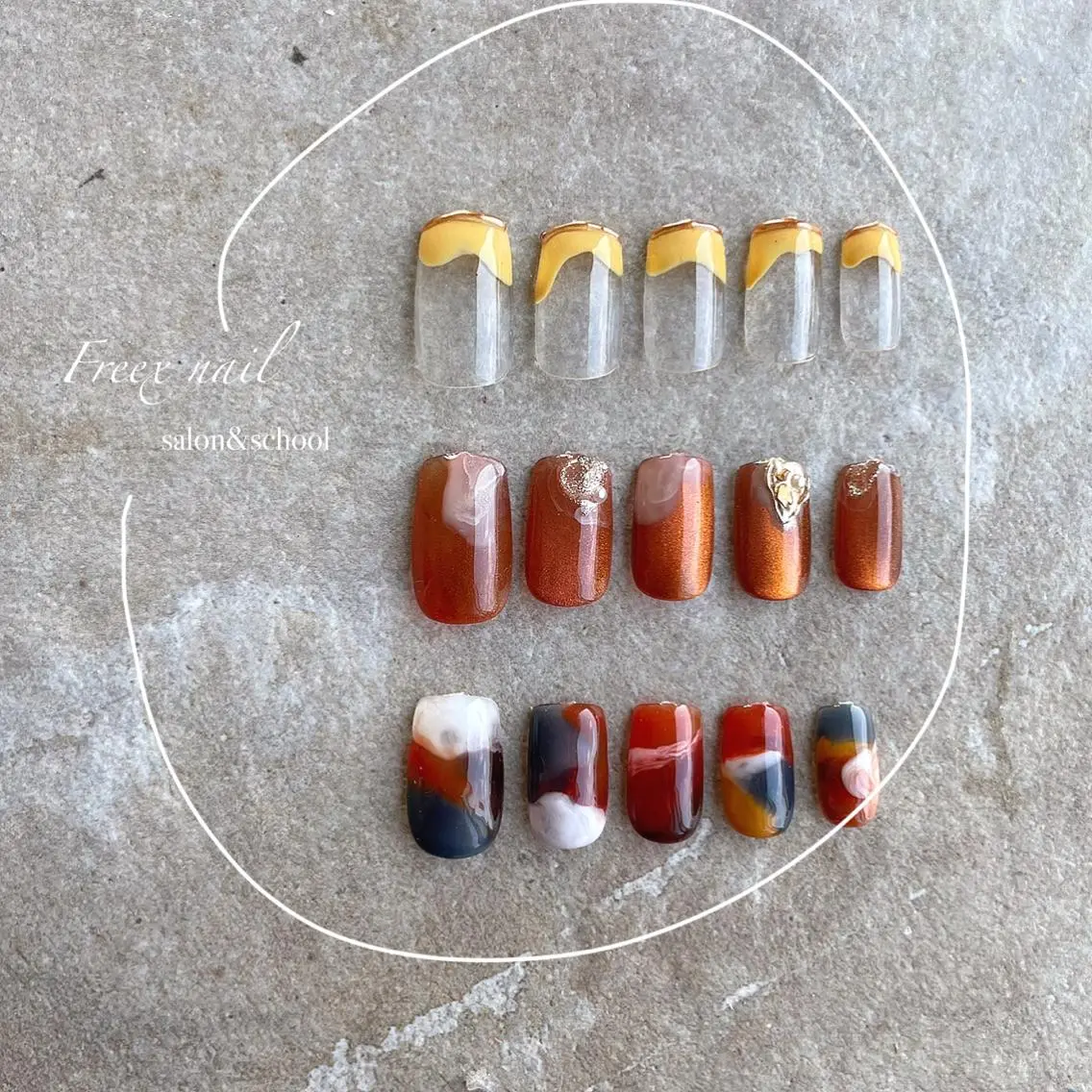 ネイル ハンドネイル ハンドケア freex nail /ニュアンス/個性派のネイルデザイン
