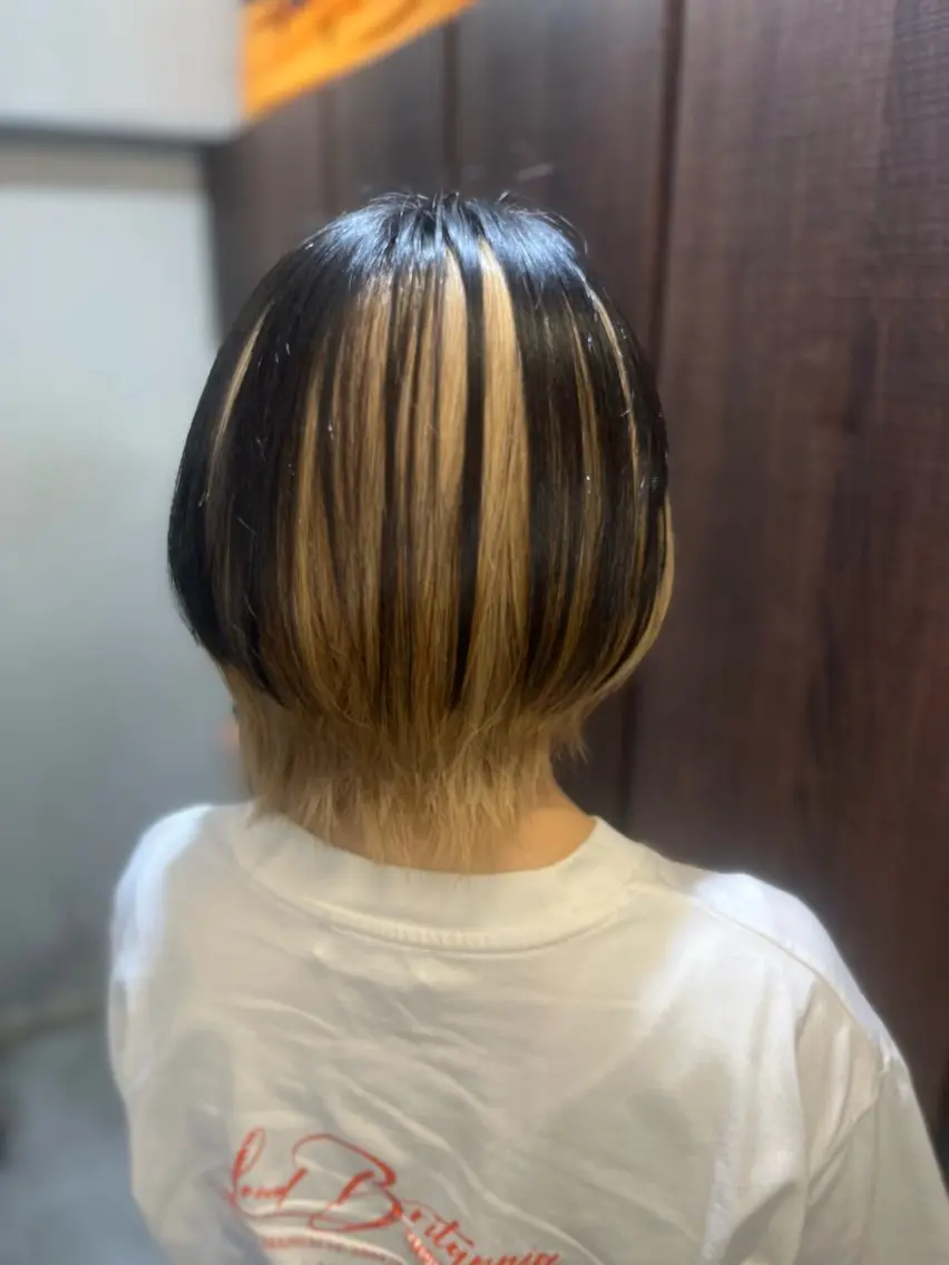 ショート カラー カット ヘアカラー トリートメント 多系統似合わせ/ tsuburaのヘアスタイル