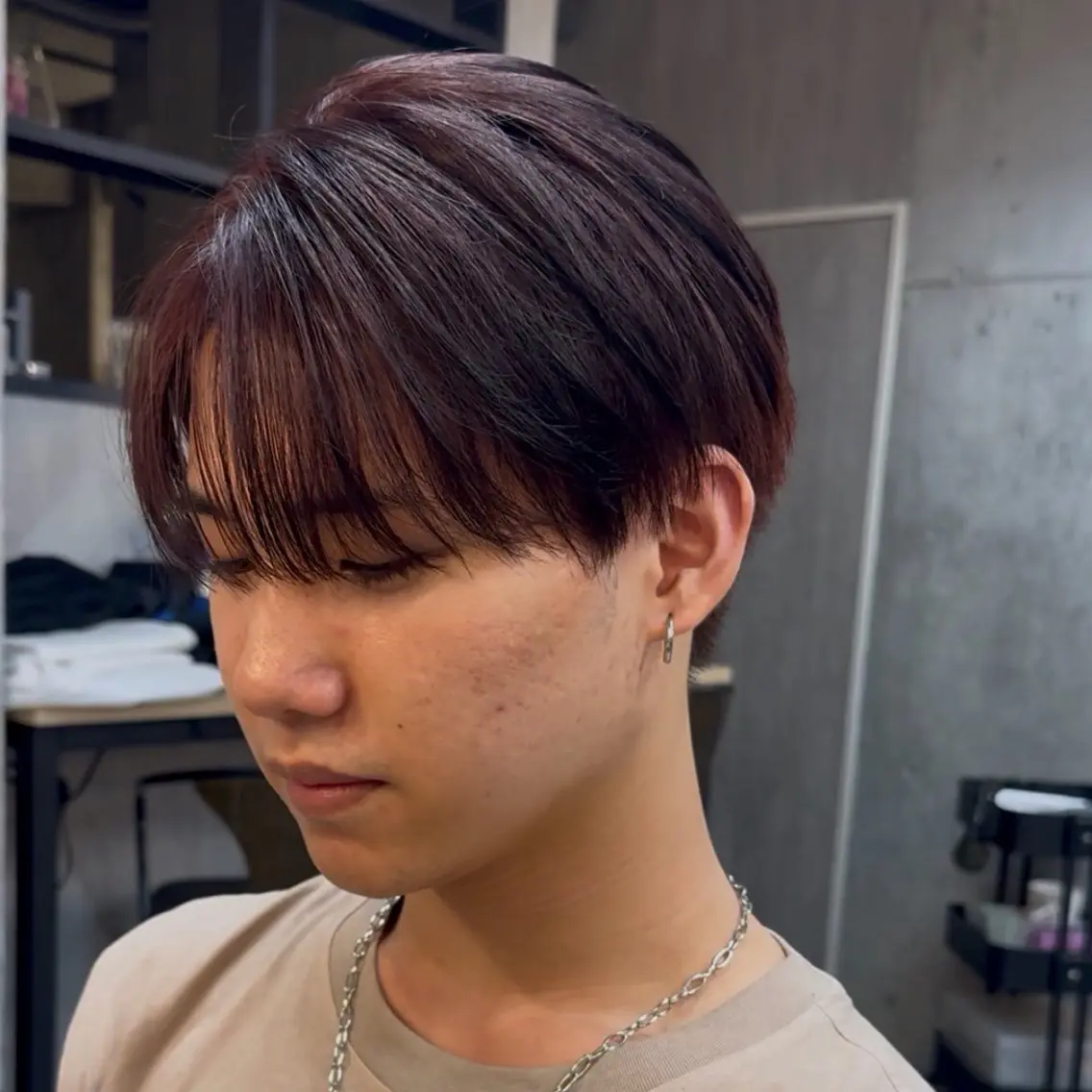 カラー メンズ カット ヘアカラー 🤍モテ/メンズ KEISHO🩶のヘアスタイル