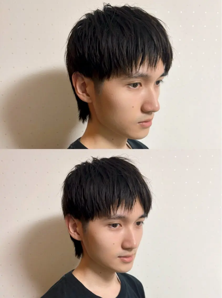 メンズ カット 大卒フリーランス 美容師☆ぬくいせいなのヘアスタイル
