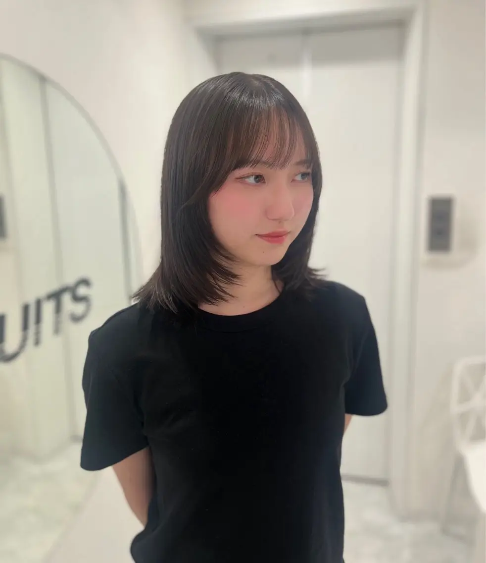 カラー カット ヘアカラー トリートメント ヘッドスパ ヘアセット 🤍海外girl🤍 ベージュ/ALISAのヘアスタイル