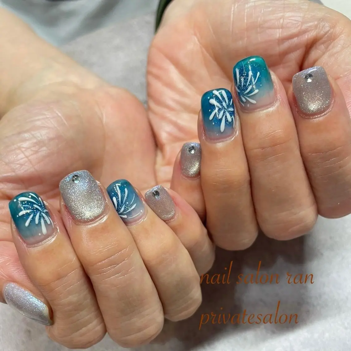 ネイル ハンドネイル ハンドケア nailsalon ranのネイルデザイン