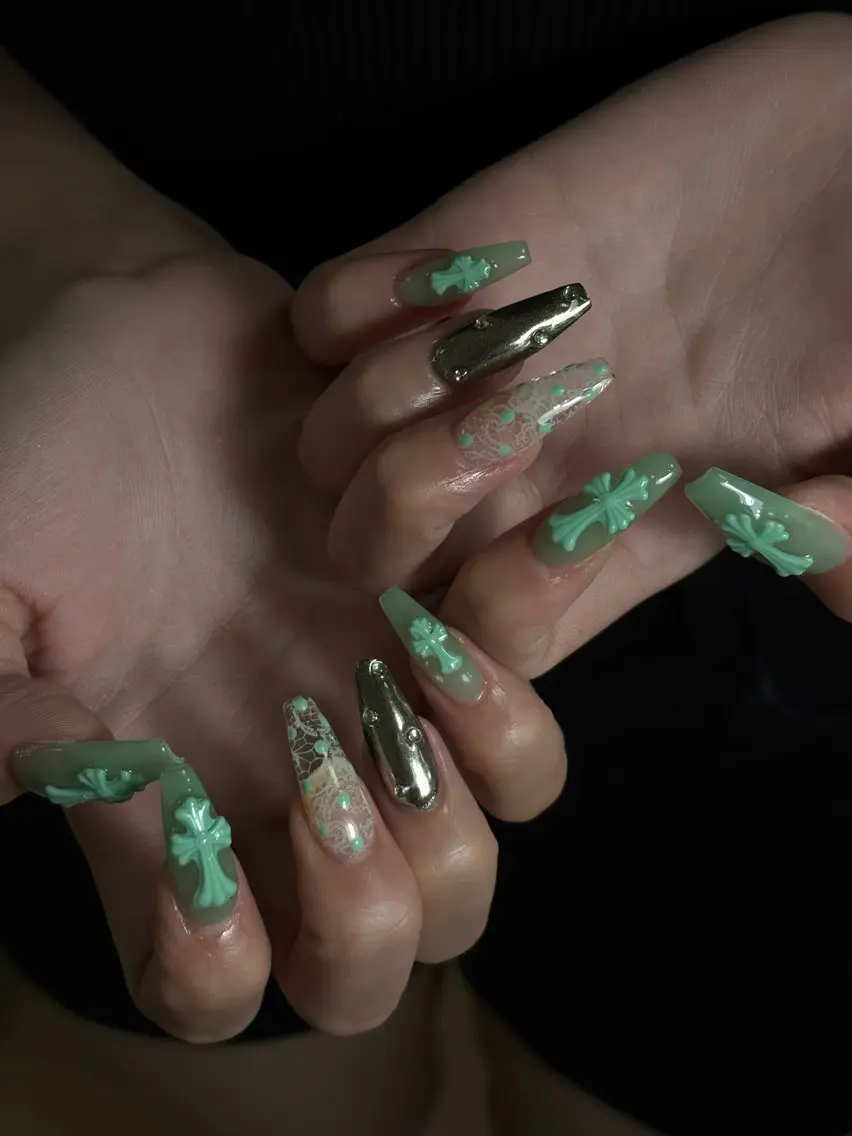 ネイル 長さ出し 韓国ネイル マグネットネイル スカルプネイル ネイルチップ ハンドネイル Sully Nail Labのネイルデザイン