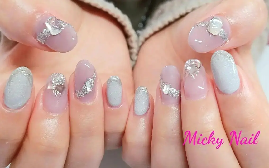ネイル ピンク Micky nail chikushinoのその他イメージ