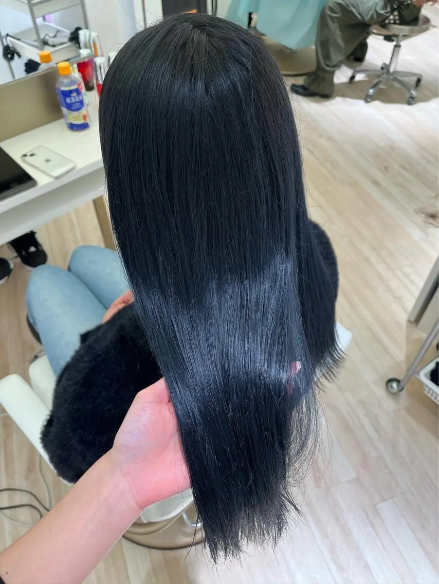 ロング カラー ParveMix /楠本結菜🤍のヘアスタイル