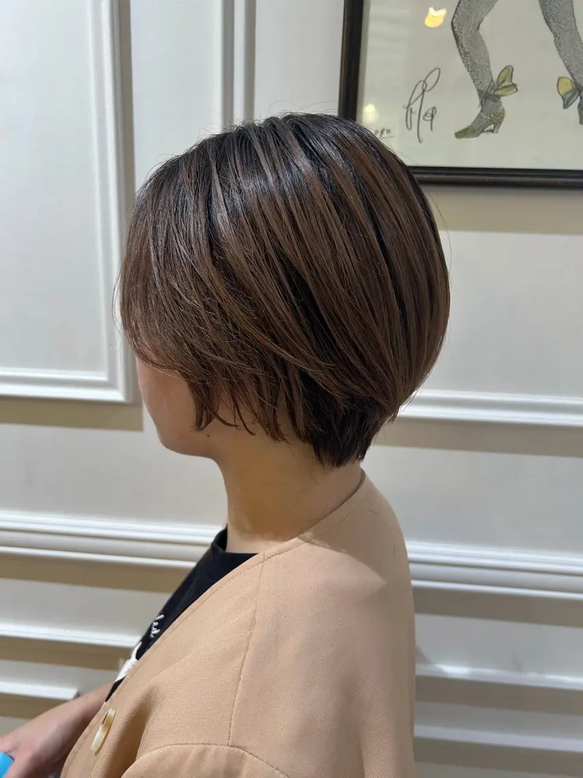 ショート 槇 心乃のヘアスタイル
