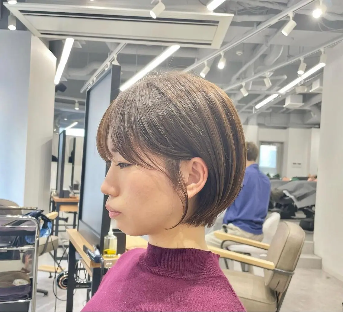 ショート ショートボブ ボブ ショートヘア sii.カット特化 田村悠悟のヘアスタイル