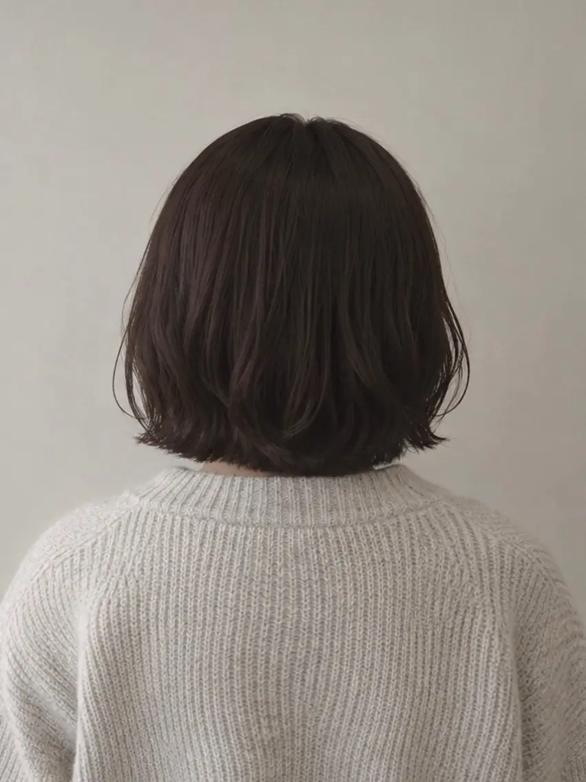 ショート カラー ブラウンカラー ラベンダーカラー ラベンダーブラウン ヘアカラー hiiro ヘアカラー専門店のヘアスタイル