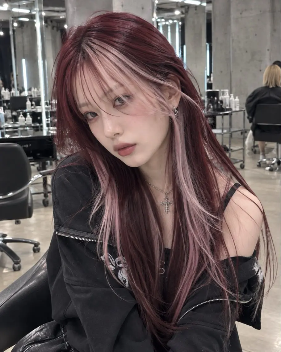 【人と被らない🖤】デザインカラー＋ケアブリーチの写真