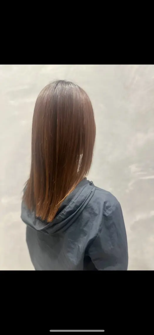 セミロング 縮毛矯正 トリートメント 🦋モデル募集中 🦋　Misatoのヘアスタイル