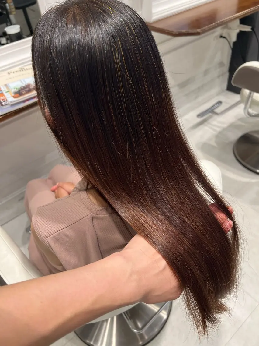 カラー パーマ ハラユウタ 千歳船橋駅のヘアスタイル