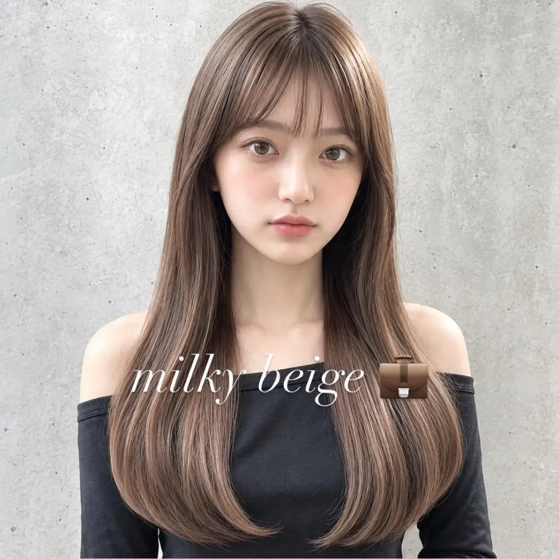 ロング ヘアカラー 髪質改善/透明感/ リア💋のヘアスタイル