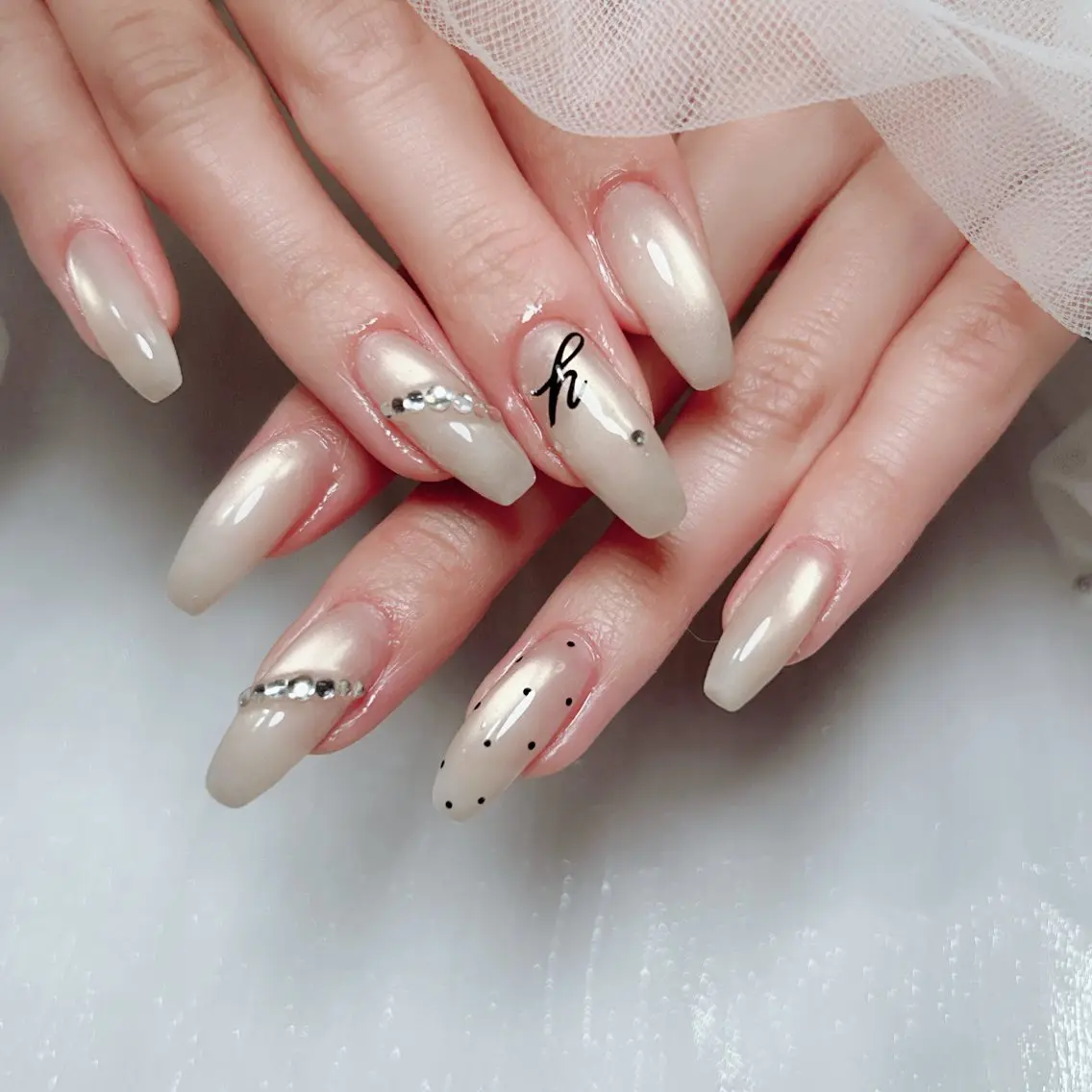 ネイル シンプルネイル ハンドネイル Cute Tips nailのネイルデザイン
