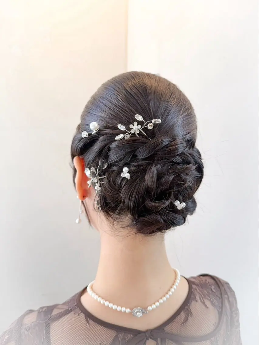 ヘアアレンジ ヘアセット hair make もりした ゆうのヘアスタイル