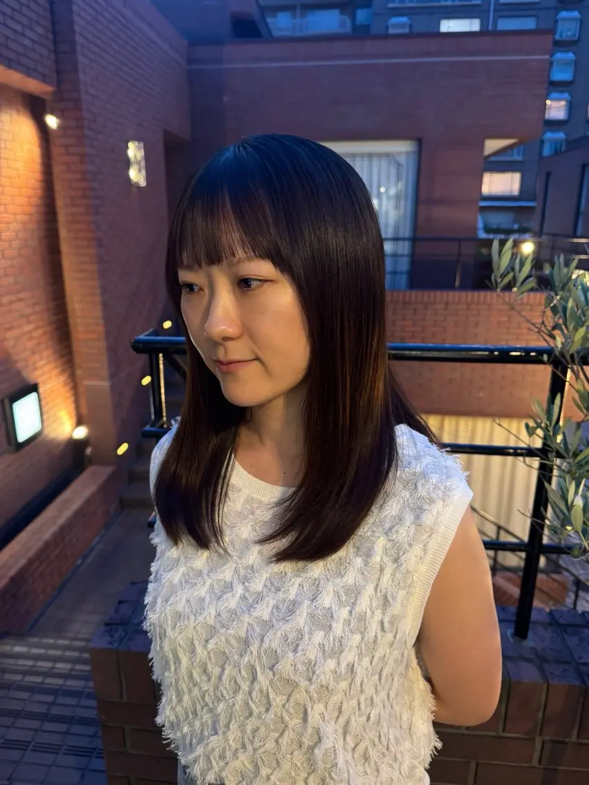 ロング カット レイヤーカット 🫒natsuのヘアスタイル