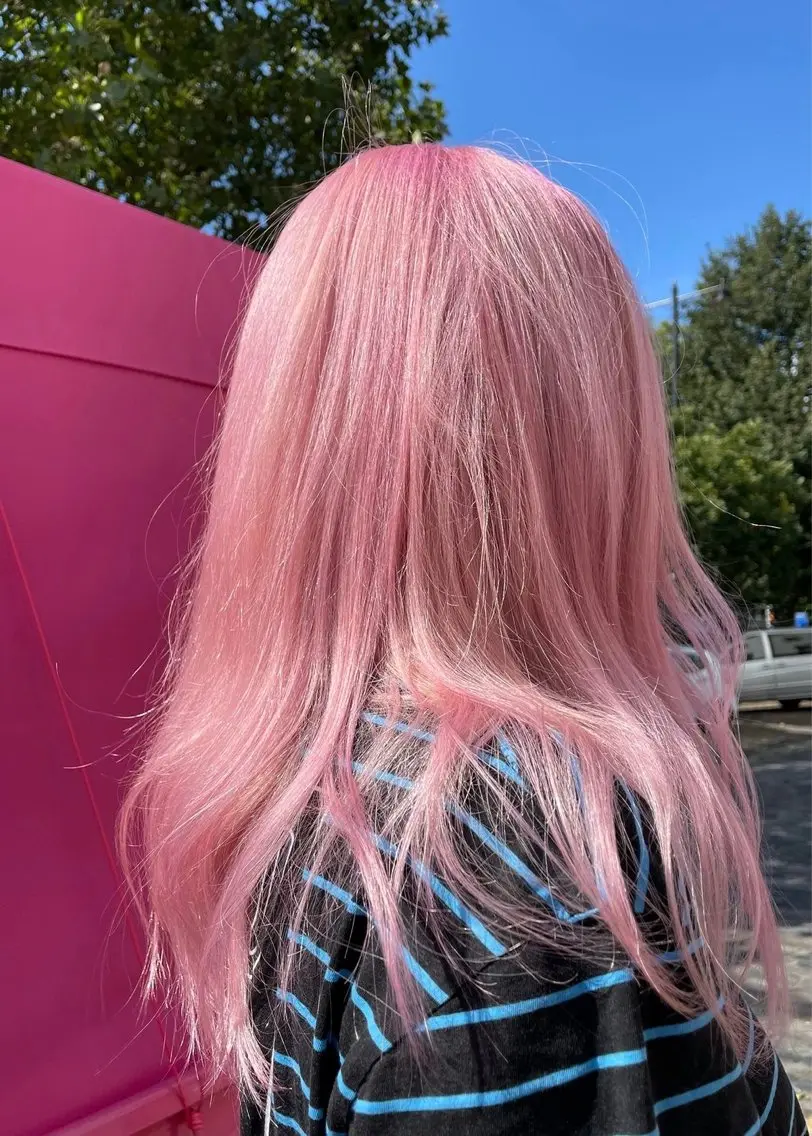カラー ヘアカラー momona english okのヘアスタイル