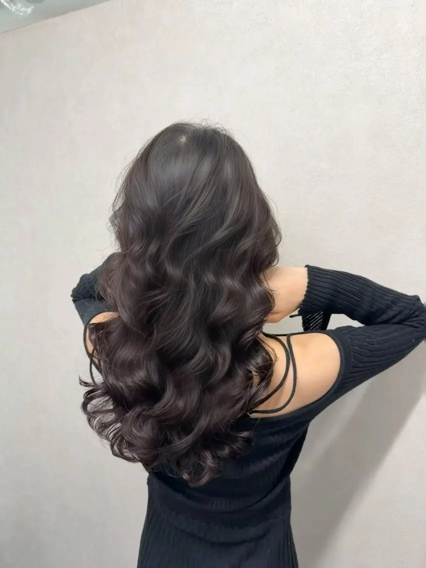 ロング パーマ カット パーマ 高橋 竜也のヘアスタイル