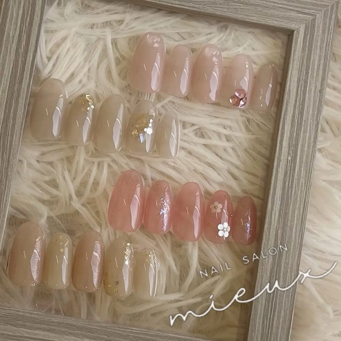 ネイル ハンドネイル nailsalon mieuxのネイルデザイン