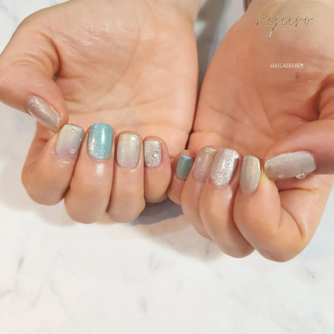 ネイル ハンドネイル nijiiro🌈 サトウのネイルデザイン